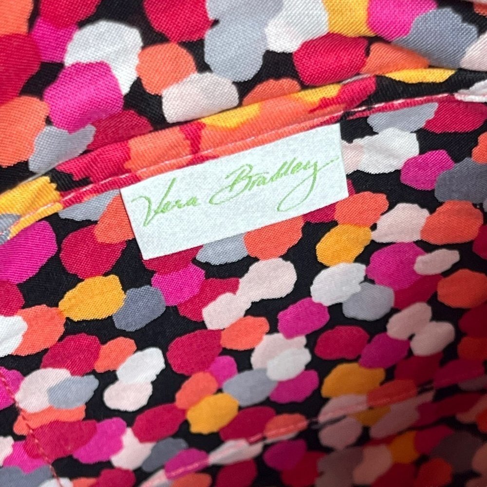 VERA BRADLEY Pixie Blooms Hipster Crossbody Shoulder Bag Pink Floral Quilted - Picture 5 of 10